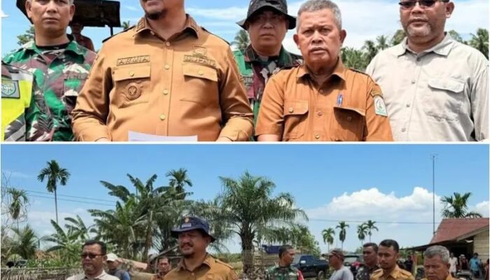 Pemkab Aceh Tamiang Perkuat Pemulihan Pertanian Pascabanjir Melalui Bantuan Irigasi Pompa