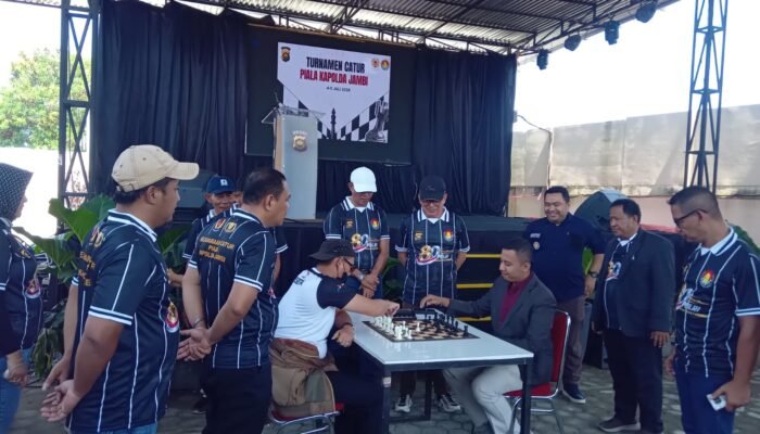 Dari Seragam ke Papan Catur: Personel Polri Borong Prestasi di Turnamen Piala Kapolda Jambi 2026