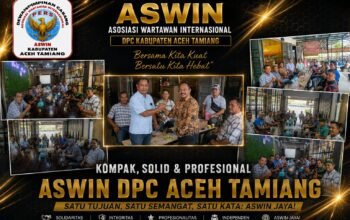 Bangun Pers Berkualitas, DPC ASWIN Kabupaten Aceh Tamiang Matangkan Program Kerja Demi Organisasi yang Solid dan Berintegritas