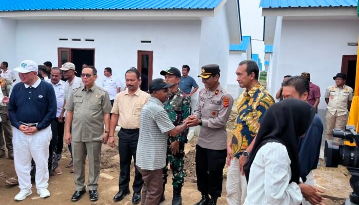 Wakapolres Aceh Tamiang Hadiri Serah Terima Hunian Tetap (Huntap) Tahap 1 Oleh Budha Tsu Chi