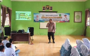 Polsek Tenggulun Berikan Sosialisasi Bahaya Penyalahgunaan Narkoba Dan Napza Kepada Para Siswa