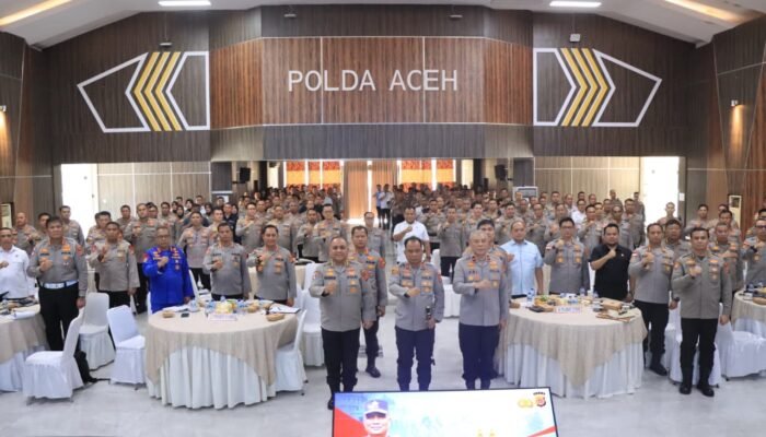 Kapolda Aceh Paparkan Commander Wish sebagai Pedoman Penguatan Kinerja dan Pelayanan Kepolisian