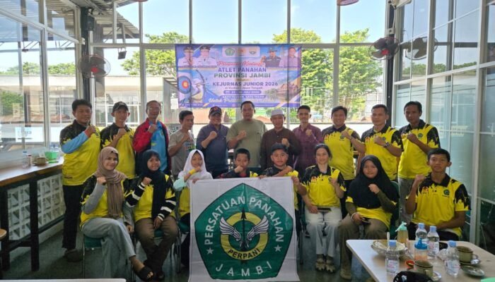 Bawa Nama Jambi ke Kudus, Kontingen Perpani Targetkan Prestasi di Milk Archery Challenge Junior 2026