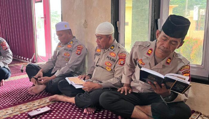 Polres Aceh Tamiang Gelar Binrohtal, Perkuat Integritas dan Mental Spiritual Personel demi Pelayanan Presisi