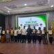 Kapolres Aceh Tamiang Hadiri Kunjungan Kerja  Menteri ATR/BPN Dalam Rangka Penyerahan Sertifikat Pengganti & Tinjau Progres Huntap