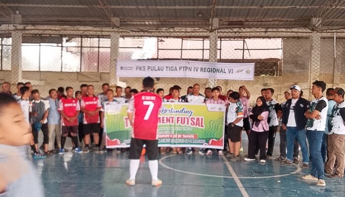 Peringati HUT RI ke-81, PKS Pulau Tiga PTPN IV Regional VI Perkuat Soliditas Karyawan Lewat Turnamen Futsal dan Berbagai Kompetisi