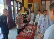 Polres Aceh Tamiang Gelar Tes Urine dan Ujian Beladiri bagi 60 Personel Peserta UKP