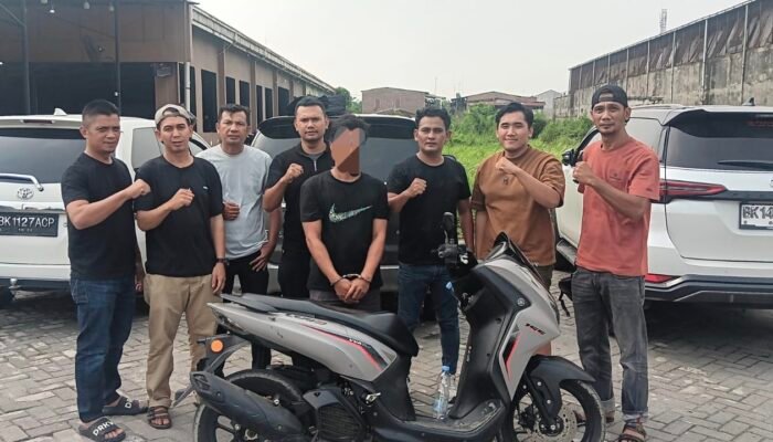Polsek Rantau Ungkap Penadahan Kendaraan Hasil Pencurian, Satu Unit Yamaha Lexy Berhasil Diamankan di Deli Serdang