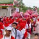 KB-TK Kemala Bhayangkari 12 Aceh Tamiang Meriahkan Karnaval HUT ke-81 Kemerdekaan RI