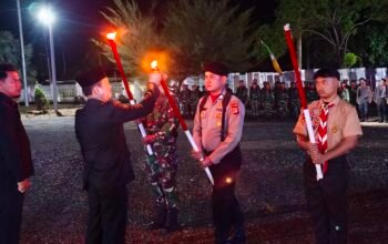 Semarak HUT ke-81 RI, Fadlon Pimpin Taptu dan Pawai Obor,Aceh Tamiang Nyalakan Api Nasionalisme di Malam Kemerdekaan