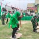 Menyemarakkan HUT RI Ke-81, Anggota Koramil 08/Rantau dan Persit Gelar Berbagai Perlombaan