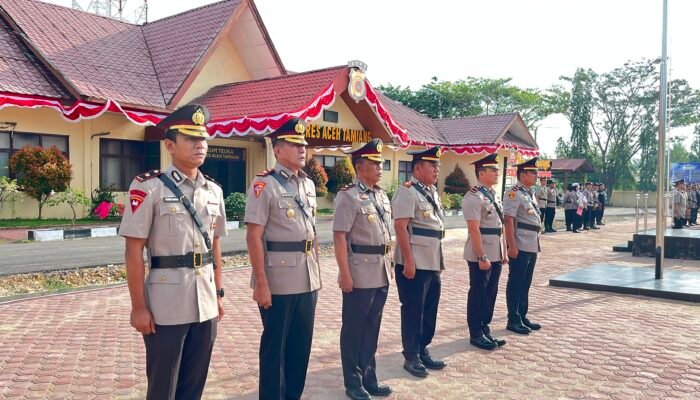 Kapolres Aceh Tamiang Pimpin Upacara Peringatan Hari Juang Polri Tahun 2026