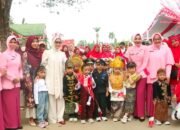 Ratusan Anak Paud Warnai Karnaval Kemerdekaan di Aceh Tamiang