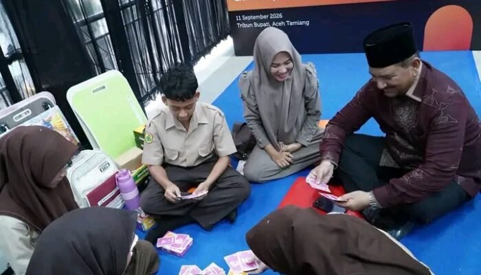 Board Games Jadi Media Trauma Healing Anak Terdampak Banjir di Aceh Tamiang