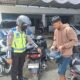 Polantas Aceh untuk masyarakat satlantas polres Aceh Tamiang tertibkan knalpot tidak sesuai spesifikasi