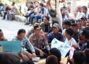 Mengedepankan Sikap Humanis, Kapolres Aceh Tamiang Pimpin Pengamanan Aksi Penyampaian Pendapat di Muka Umum