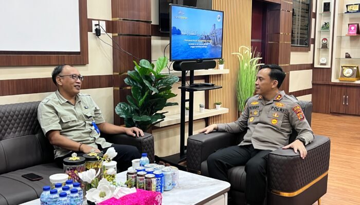 Jalin Sinergitas, Kapolres Aceh Tamiang Terima Kunjungan Kepala BNNK Aceh Tamiang