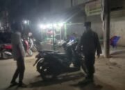 Lewat Patroli Rutin, Personel Polsek Kuala Simpang Antisipasi Terjadinya Aksi Kejahatan