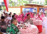 Kapolsek Seruway Sambut Kunker Kapolres Aceh Tamiang di Mapolsek Setempat