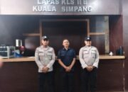 Sat Binmas Polres Aceh Tamiang Perkuat Sinergi dan Kewaspadaan Petugas Rutan Kuala Simpang