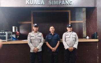 Sat Binmas Polres Aceh Tamiang Perkuat Sinergi dan Kewaspadaan Petugas Rutan Kuala Simpang