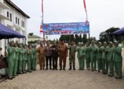 Kapolres Aceh Tamiang Hadiri Bazar Pasar Murah TNI yang di Gelar Oleh Kodim/0117 Aceh Tamiang Dalam Rangka HUT ke-81 TNI