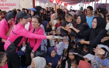 Kids Corner Bhayangkari Peduli Hibur Anak-anak di Aceh Tamiang