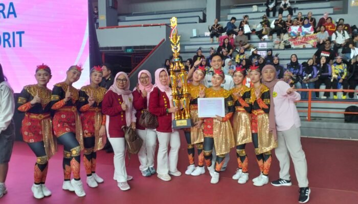 Perwosi Jambi Tak Terbendung, Kembali Rebut Juara Senam Kreasi Nasional
