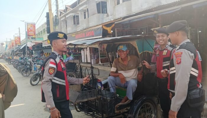 Patroli Dialogis Sat Samapta Polres Aceh Tamiang, Perkuat Kehadiran Polisi di Tengah Masyarakat