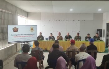 Pasis Dikreg Seskoal Angkatan ke-66 Edukasi Masyarakat Kubu Raya Cegah Karhutla