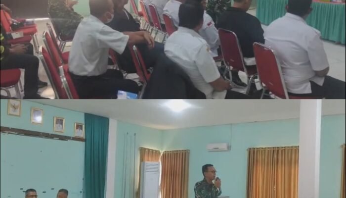 Pasis Dikreg Seskoal Angkatan ke-66 Ajak Warga Sungai Ambawang Bersama Cegah Karhutla