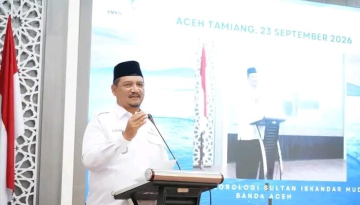 Bupati Aceh Tamiang Buka SLCN, Dorong Nelayan kesiapsiagaan menghadapi cuaca bersama BMKG
