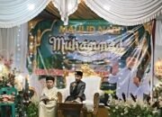 Wakili Bupati Aceh Tamiang, Camat Kota Kualasimpang Hadiri Tabligh Akbar Maulid Nabi Muhammad SAW 1448 H