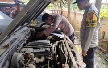 Bag Log Polres Aceh Tamiang Cek Kendaraan Dinas Guna Memastikan Kesiapan Sarana dan Prasarana Dalam Melayani Masyarakat