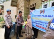 Kapolres Aceh Tamiang Menyalurkan Bantuan Sosial Bagi Masyarakat dalam Rangka Menyambut Hari Jadi Propam Ke-24,