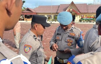Polres Aceh Tamiang gelar gaktiblin perkuat disiplin dan proporsionalisme personel