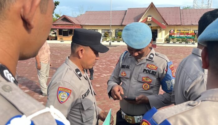 Polres Aceh Tamiang gelar gaktiblin perkuat disiplin dan proporsionalisme personel