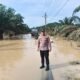 Kapolsek tenggulun IPDA Muhammad saifoel Azhari s.h intensifkan pemantauan banjir,akses jalan semadam- tenggulun Tamiang hulu terputus