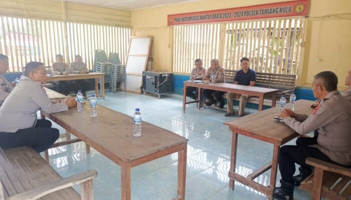 Pra Audit Internal Tahap II, Siwas Polres Aceh Tamiang Kunjungi Polsek Tamiang Hulu