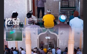 Jumat Keliling, Kapolres Aceh Tamiang Perkuat Kedekatan dengan Jamaah, Kamtibmas Jadi Tanggung Jawab Bersama