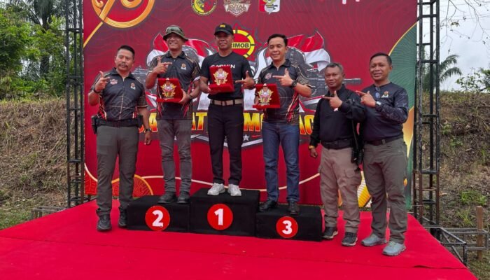 Perkuat Soliditas dan Sinergi Antarsatuan, Kapolres Aceh Tamiang Ikuti Fun Shooting Piala Dansat Brimob Polda Aceh