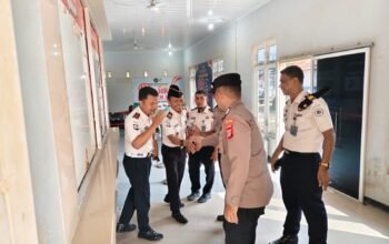 Sat binmas polres Aceh Tamiang laksanakan sambang ke rutan kelas 11 B Kuala Simpang