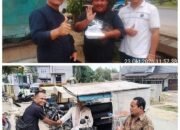 Tak Sekadar Menulis Berita, Gerakan Wartawan Peduli Turun Langsung Berbagi Nasi Kotak kepada Tukang Becak
