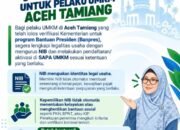 Pemkab Aceh Tamiang Imbau Pelaku UMKM Segera Urus NIB dan Aktivasi SAPA UMKM
