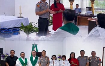 Kapolres Aceh Tamiang Perkuat Toleransi dan Sinergi Kamtibmas Bersama Jemaat Kristiani
