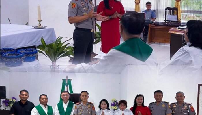 Kapolres Aceh Tamiang Perkuat Toleransi dan Sinergi Kamtibmas Bersama Jemaat Kristiani