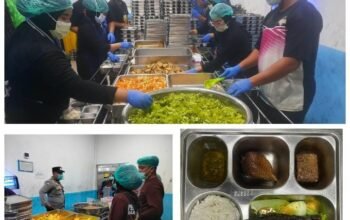 Dukung Program MBG, Polsek Kejuruan Muda Cek Kebersihan dan Keamanan Pangan Dapur SPPG Sungai Liput 02