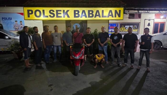 Lintas Provinsi Diburu, Terduga Pelaku Curanmor Asal Bendahara Diamankan di Langkat