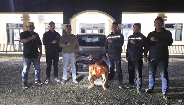 Gerak Cepat Satreskrim Polres Aceh Tamiang! Toyota Calya Diduga Digelapkan Berhasil Dilacak hingga Deli Serdang Berkat GPS